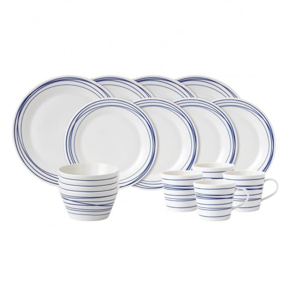 Pacific 盘子 set 16 pieces - lines - Royal Doulton