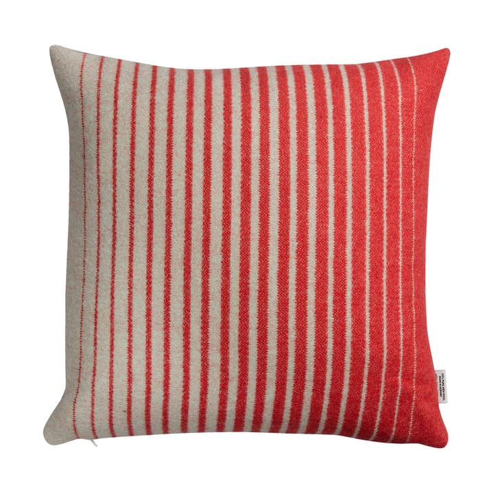 Åsmund gradient 奥斯蒙德 彩色条纹  靠枕|靠垫 50x50 cm - 红色-松石绿 - Røros Tweed