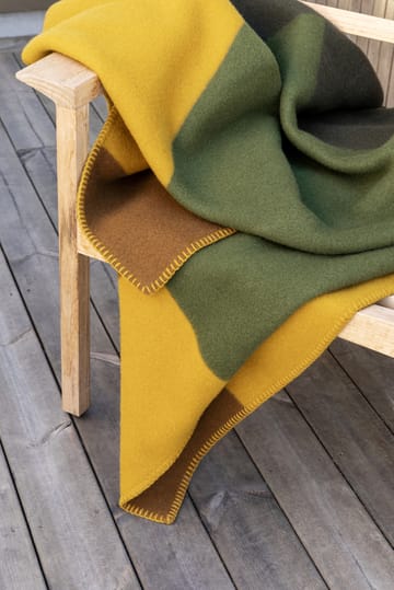 Syndin 彩色方块 羊羔毛毯子 135x200 cm - Moorland - Røros Tweed