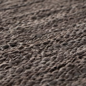 Leather 地毯  60x90 cm - wood (棕色) - Rug Solid