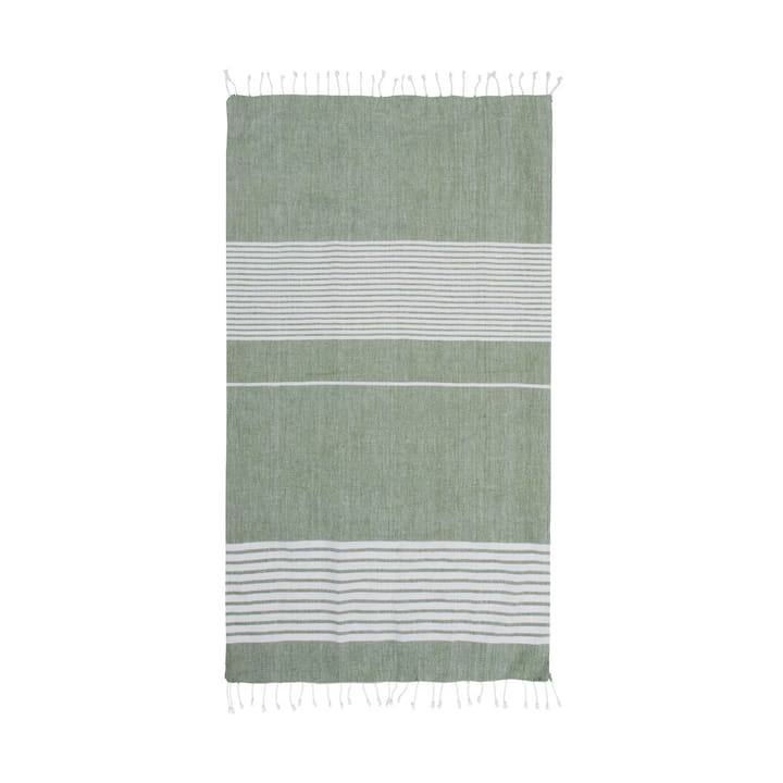 Ella hamam striped 浴巾 145x250 cm - 绿色 - Sagaform