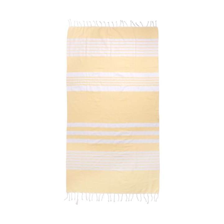 Ella hamam striped 浴巾 145x250 cm - 黄色 - Sagaform