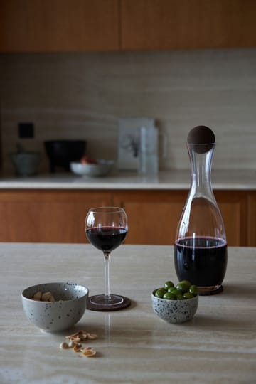 Nature carafe with cork stopper 1.5 l - Clear-dark 棕色 - Sagaform