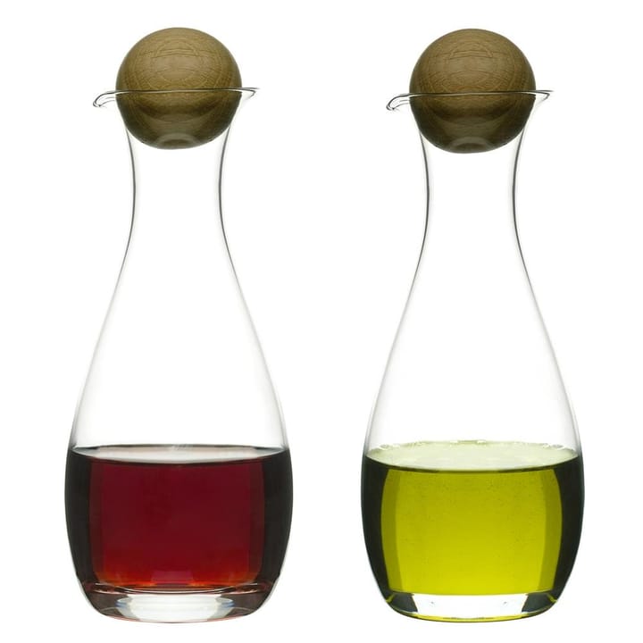 Nature oil & vinegar bottles 两件套装 - 2-pack - Sagaform