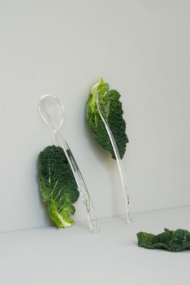 Picknick salad 餐具 cutlery 2 pieces - Clear - Sagaform