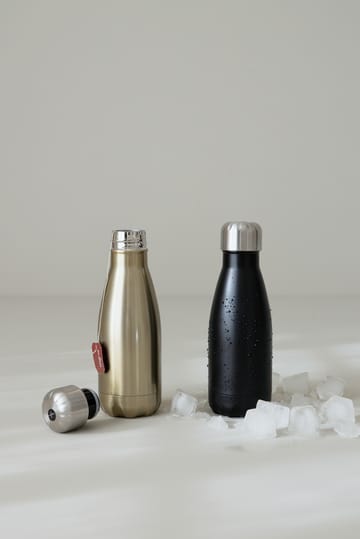 To Go steel bottle 26 cl - 黑色 - Sagaform