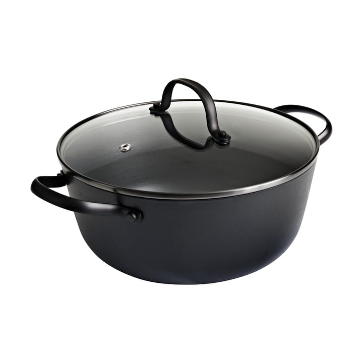 Satake saucepan in lightweight cast iron with 玻璃 lid - 24 cm - Satake