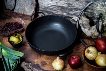 Satake saucepan in lightweight cast iron with 玻璃 lid - 26 cm - Satake