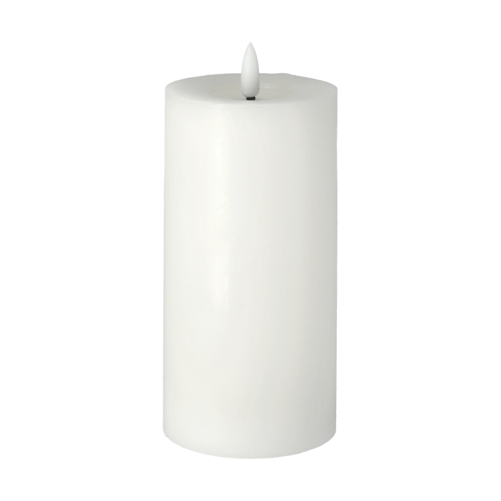 Bright Melt block candle 17,5 cm, 白色 Scandi Essentials