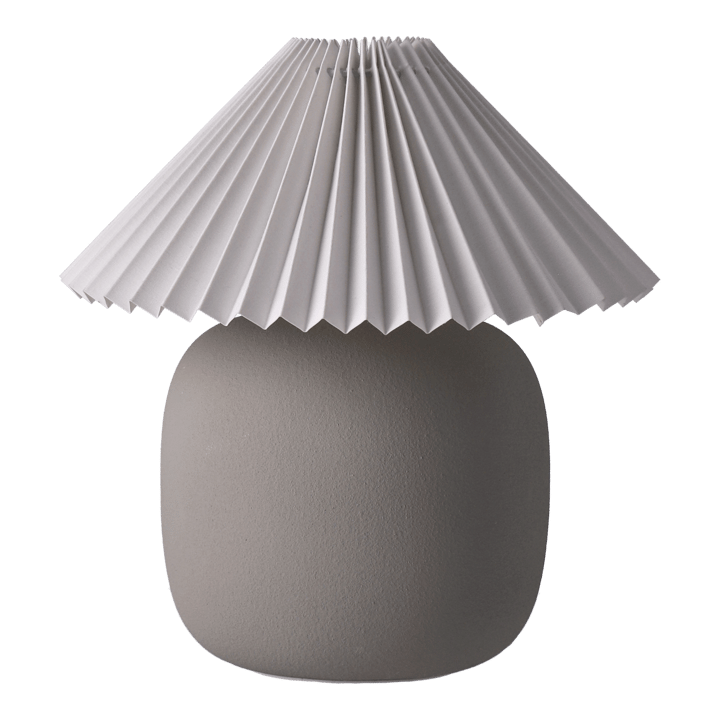 Boulder 台灯 29 cm grey-pleated white - undefined - Scandi Living