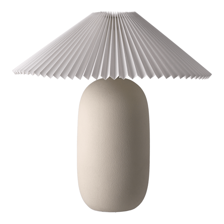 Boulder 台灯 48 cm beige-pleated white - undefined - Scandi Living