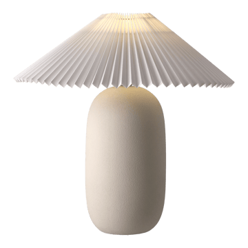 Boulder 台灯 48 cm beige-pleated white - undefined - Scandi Living