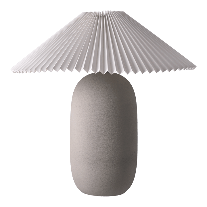 Boulder 台灯 48 cm grey-pleated white - undefined - Scandi Living