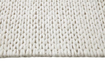 Braided 羊毛地毯 natural white - 170x240 cm - Scandi Living