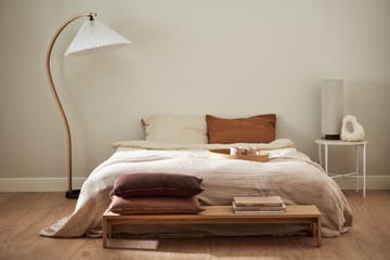 Calm 枕头套 linen 40x60 cm - Chocolate 棕色 - Scandi Living