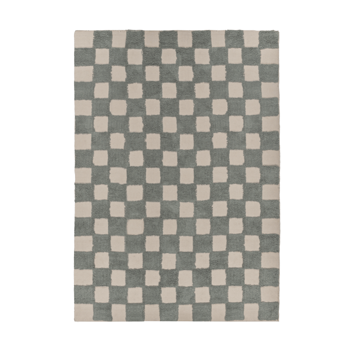 Checker Play mat 170x240 cm - 绿色 - Scandi Living