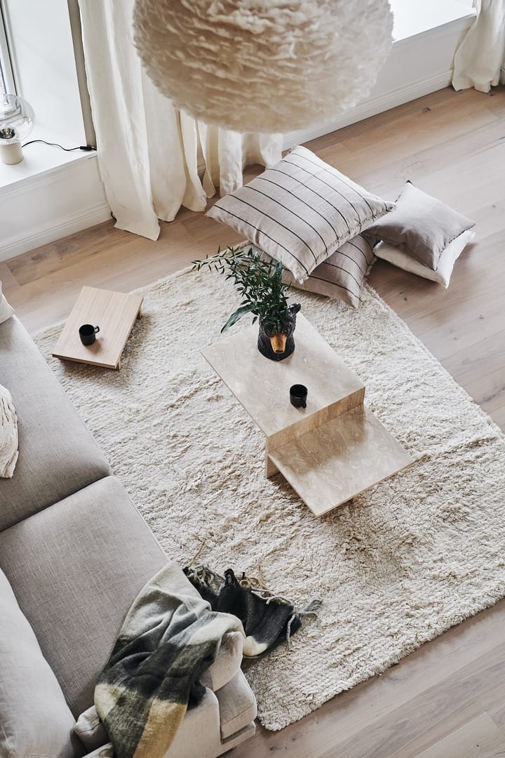 Cozy 羊毛地毯 natural white - 170x240 cm - Scandi Living