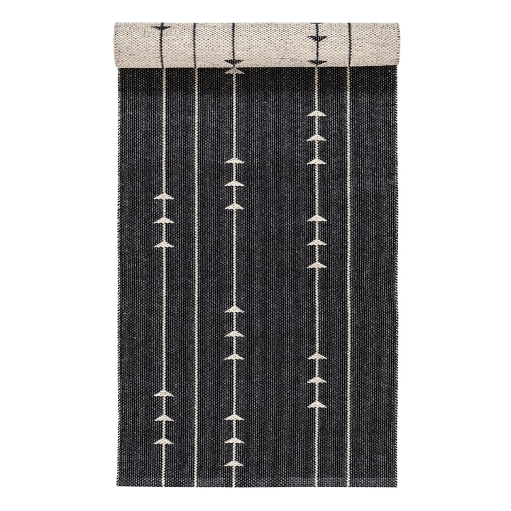 Fir 地毯 nude-black - 70x150 cm - Scandi Living