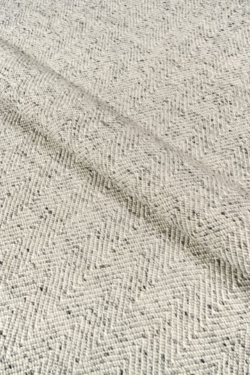 Furrow 羊毛地毯 natural white/grey - 170x240 cm - Scandi Living