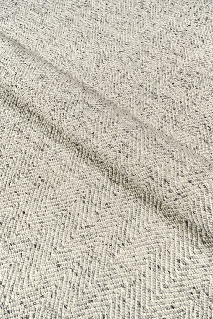 Furrow 羊毛地毯 natural white/grey, 170x240 cm Scandi Living