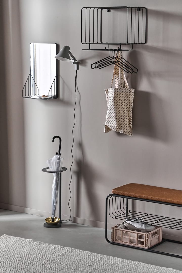 Nod hat rack 45 cm - 黑色 - Scandi Living