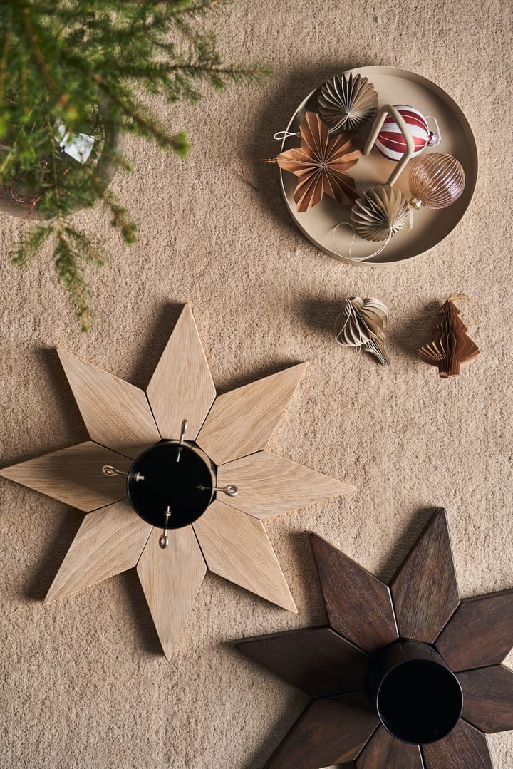 Norr Christmas tree trivet - 白色 lase红色 - Scandi Living