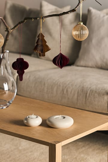 Onion baubles 四件套装 - 红色 - Scandi Living