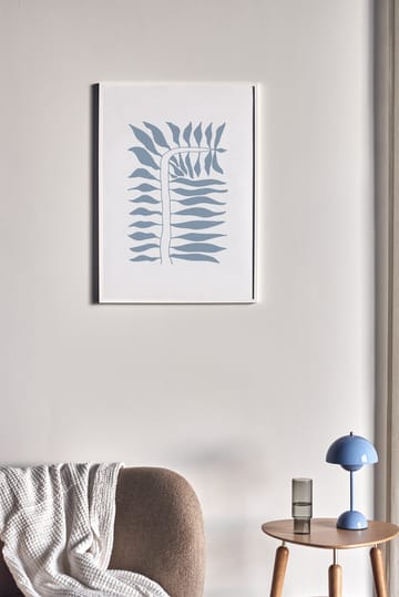 Seeding 海报 blue - 30x40 cm - Scandi Living