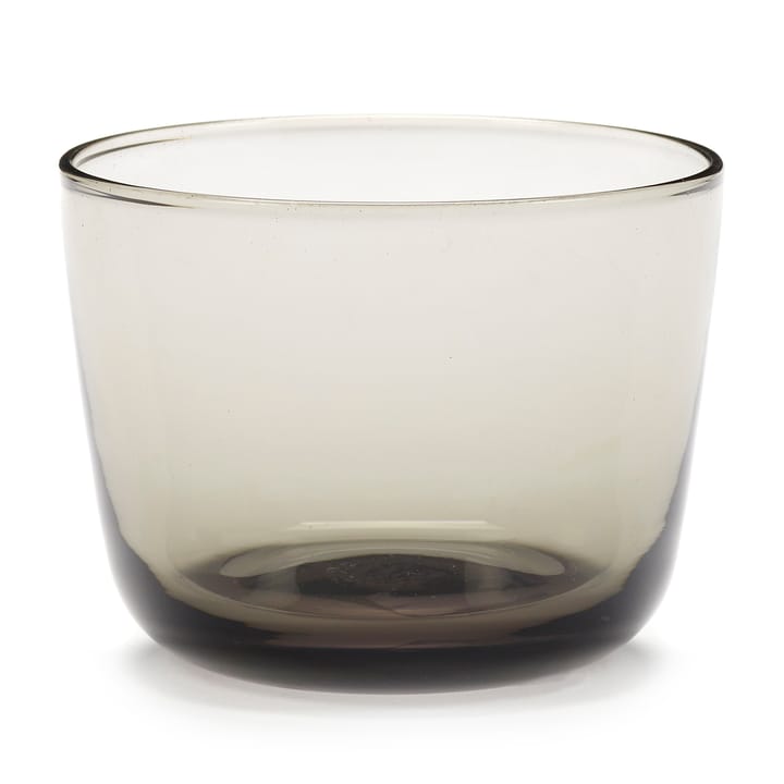 Cena low glass 8.5 cm - Smoky 灰色 - Serax