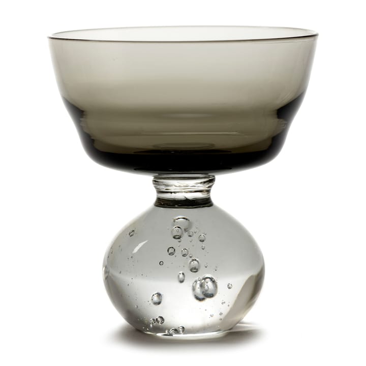 Eternal snow stem glass M 9.2 cm - Smoky 灰色 - Serax