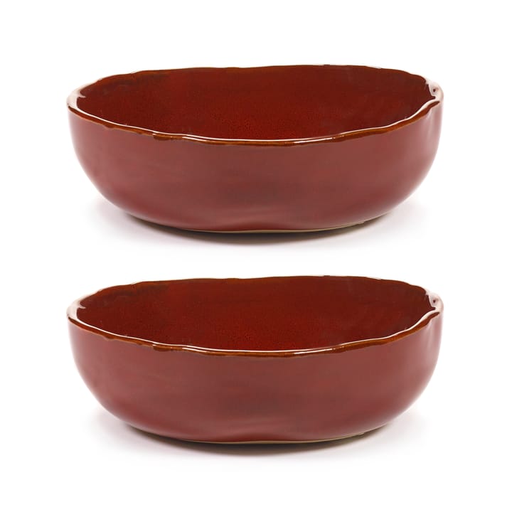 La Mère 碗 S Ø11.5 cm 两件套装 - 威尼斯红色 - Serax