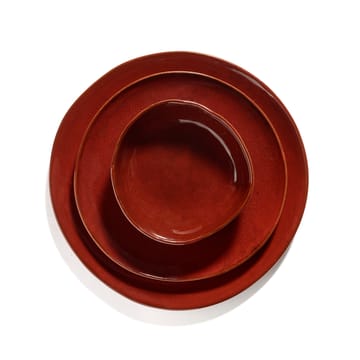 La Mère 盘子 XL Ø27 cm 两件套装 - 威尼斯红色 - Serax