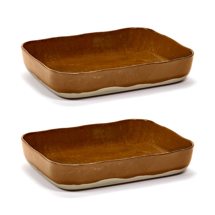 La Nouvelle 桌子 baking dish No10 22x30 cm 两件套装 - 褐色 - Serax