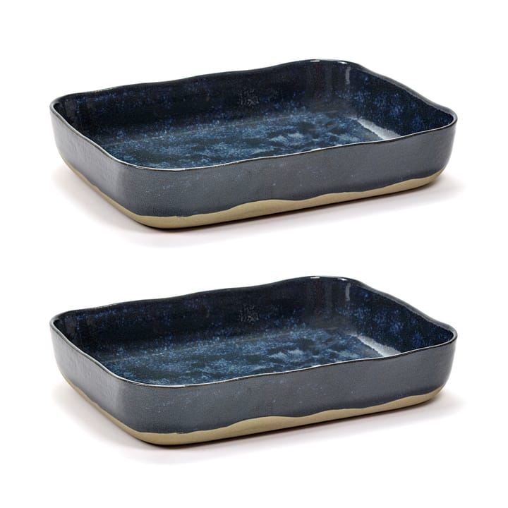 La Nouvelle 桌子 baking dish No10 22x30 cm 两件套装 - 蓝色 - Serax