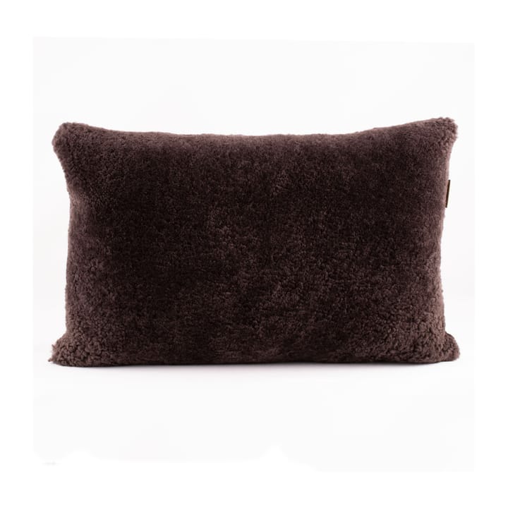 Shepherd Alice sheep skin cushion 60 x 40 cm, dark 棕色 Shepherd of Sweden