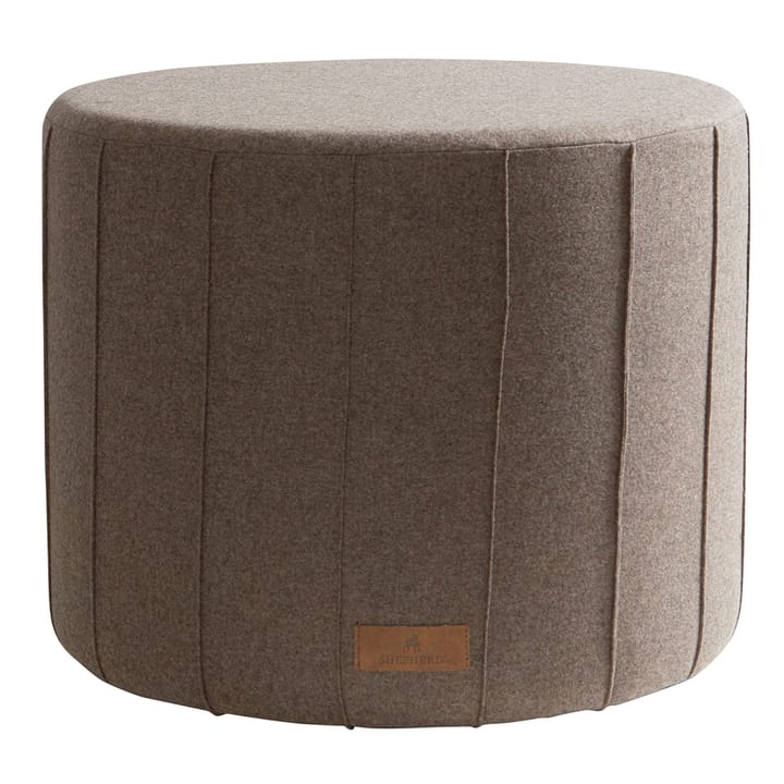 Shepherd pouf Anja 40x50 cm - cappuccino (棕色) - Shepherd of Sweden