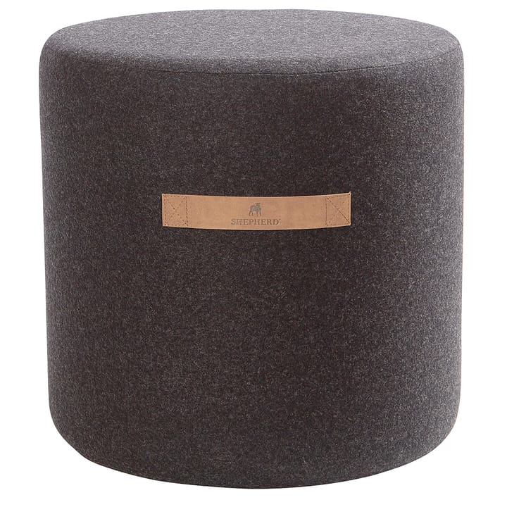 Shepherd sit pouf Sara 40 cm - 黑色 - Shepherd of Sweden