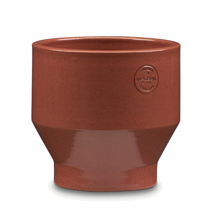 Edge pot (indoor) 18 cm - burned 红色 - Skagerak
