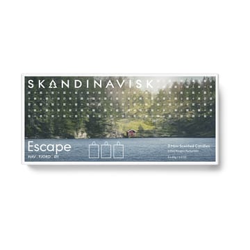 ESCAPE mini 香薰蜡烛 礼物套装 3件 - 65 g - Skandinavisk