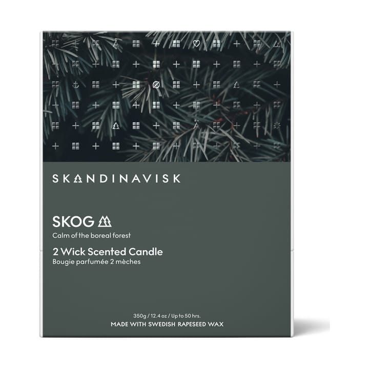 SKOG 香薰蜡烛 特别版本, 350 g Skandinavisk