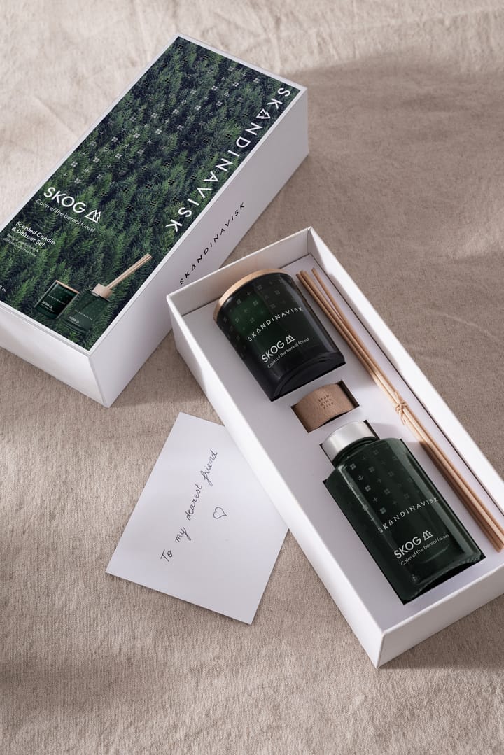 SKOG 香薰蜡烛 & reed 香薰, 65 g + 100 ml Skandinavisk