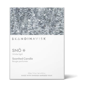 SNÖ 香薰蜡烛 特别版本 - 200 g - Skandinavisk