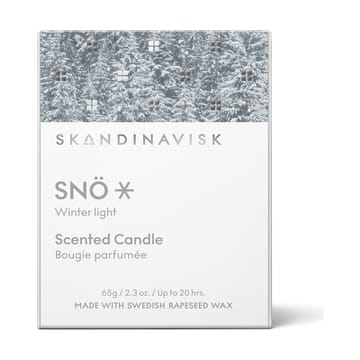 SNÖ 香薰蜡烛 特别版本 - 65 g - Skandinavisk