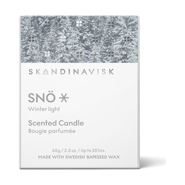 SNÖ 香薰蜡烛 特别版本, 65 g Skandinavisk