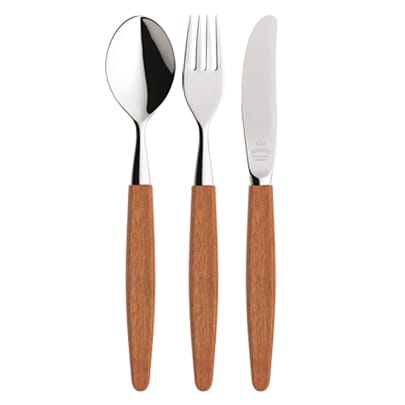 Skaugum gift set 餐具 cutlery 18 pieces, Ecco Teak Skaugum of Norway