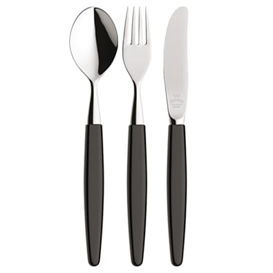 Skaugum gift set 餐具 cutlery 18 pieces - Urban 黑色 - Skaugum of Norway