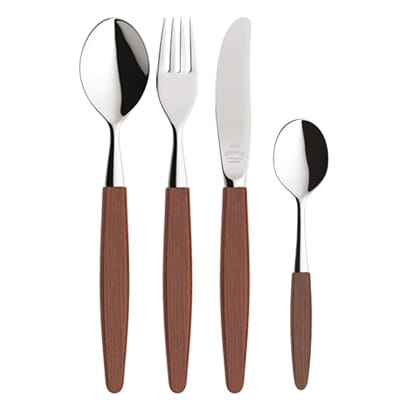 Skaugum gift set 餐具 cutlery 4 pieces - Forrest Maple - Skaugum of Norway