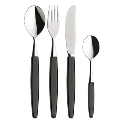 Skaugum gift set 餐具 cutlery 4 pieces - Urban 黑色 - Skaugum of Norway