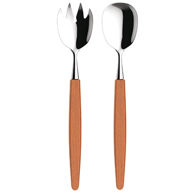 Skaugum salad 餐具 cutlery, Ecco Teak Skaugum of Norway