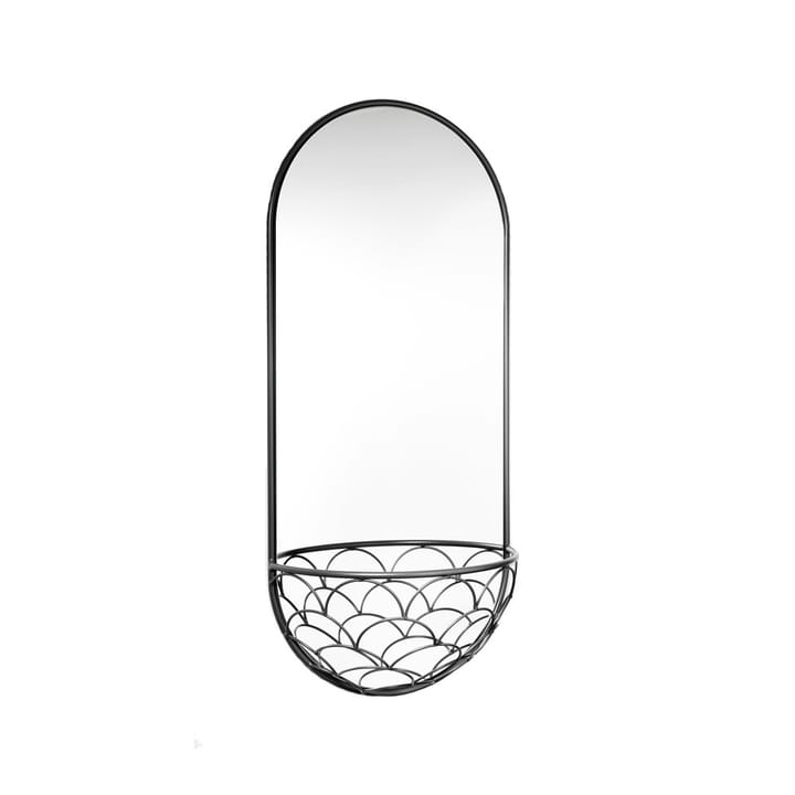 Haga Mirror - 灰色, 40x90 cm - SMD Design